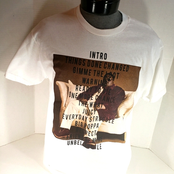 NWOT Men's The Notorious B.I.G T-shirt - Picture 1 of 4
